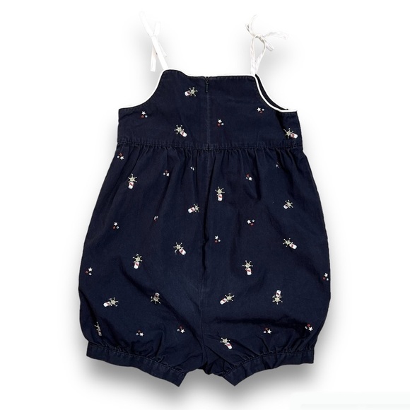 Gymboree Lil’ Firecracker Stars Patriotic Bubble Romper 18-24 months 4th Of July - Picture 2 of 4